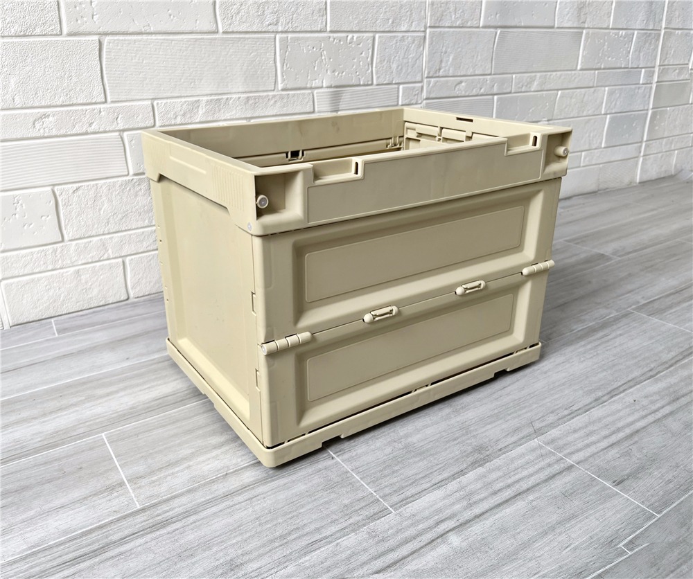 全运 水果/蔬菜箱可回收折叠PP塑料网状篮 KB604030W