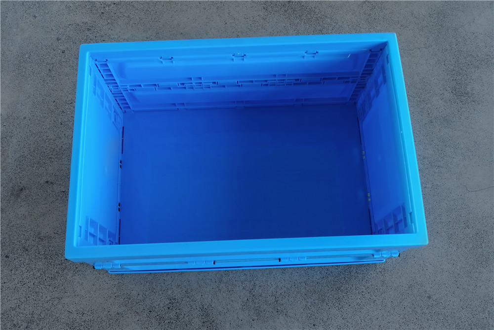 全运 大型可回收折叠塑料板条箱  XS604030W