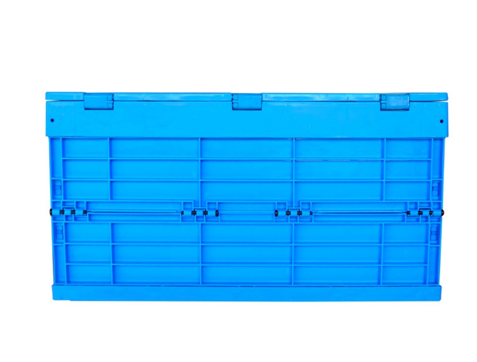 全运 批发固体可折叠折叠PP塑料板条箱  XS6040295W-1