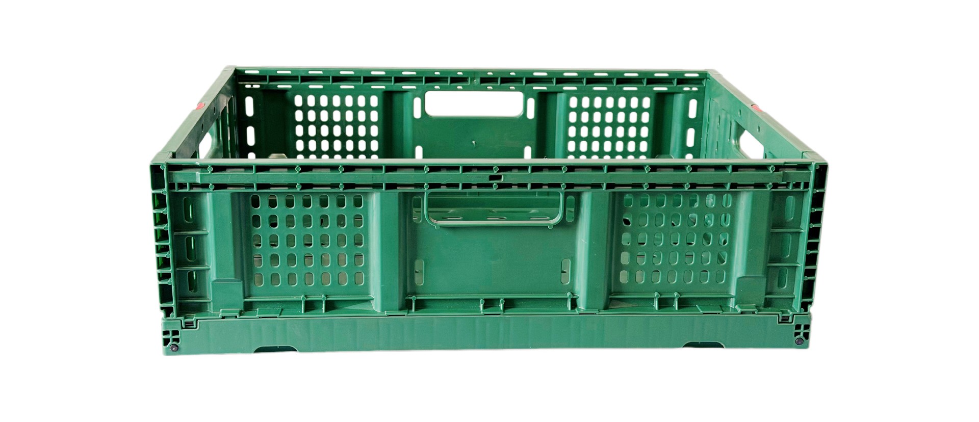 全运 可回收PP塑料折叠板条箱 TY6040195W-S